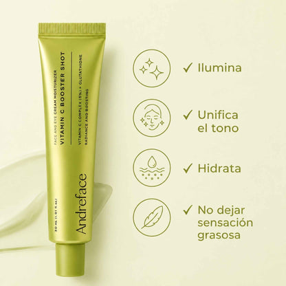 Crema Vitamina C Booster · Piel Sin Manchas y Luminosa