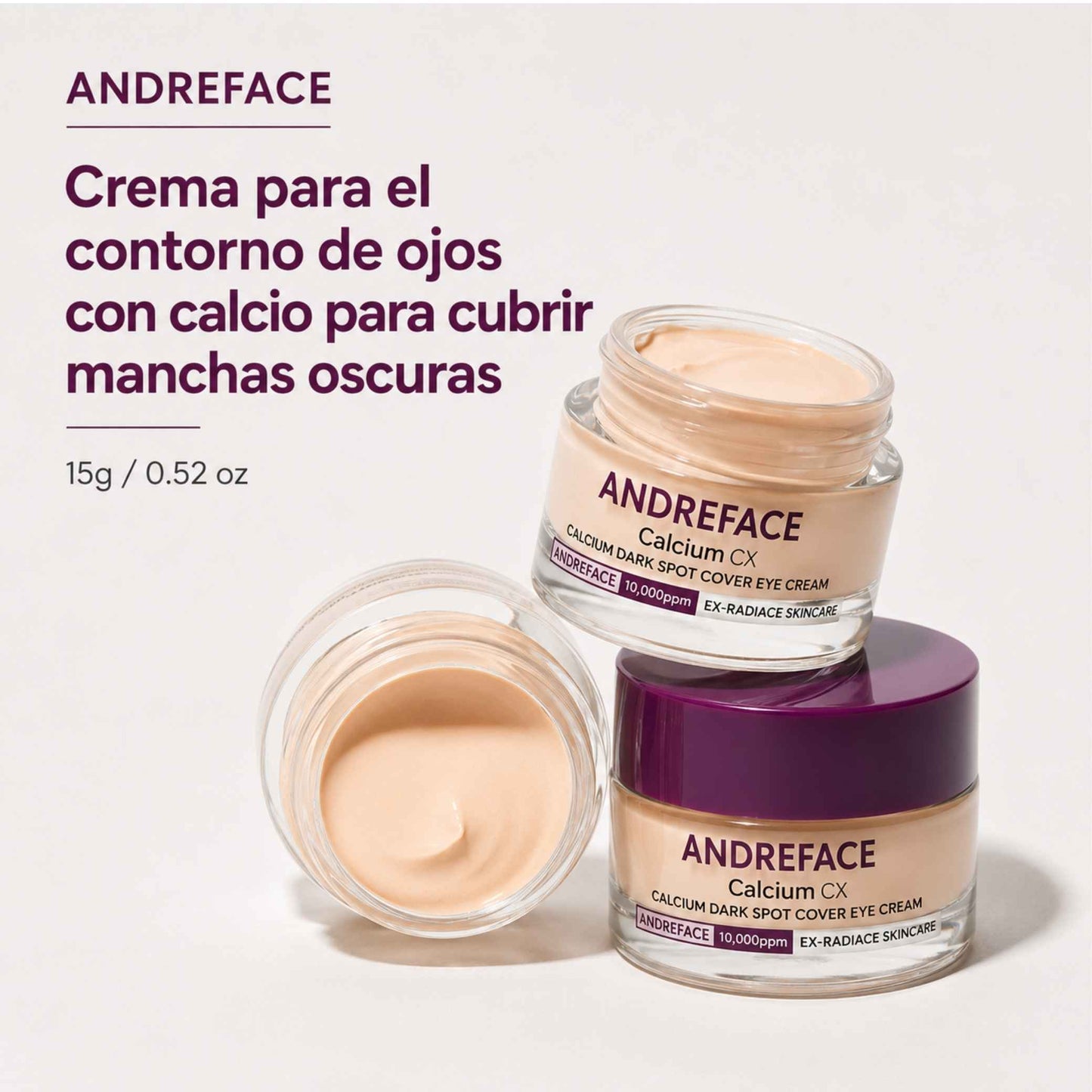 Crema Cemenrette con calcio para las ojeras