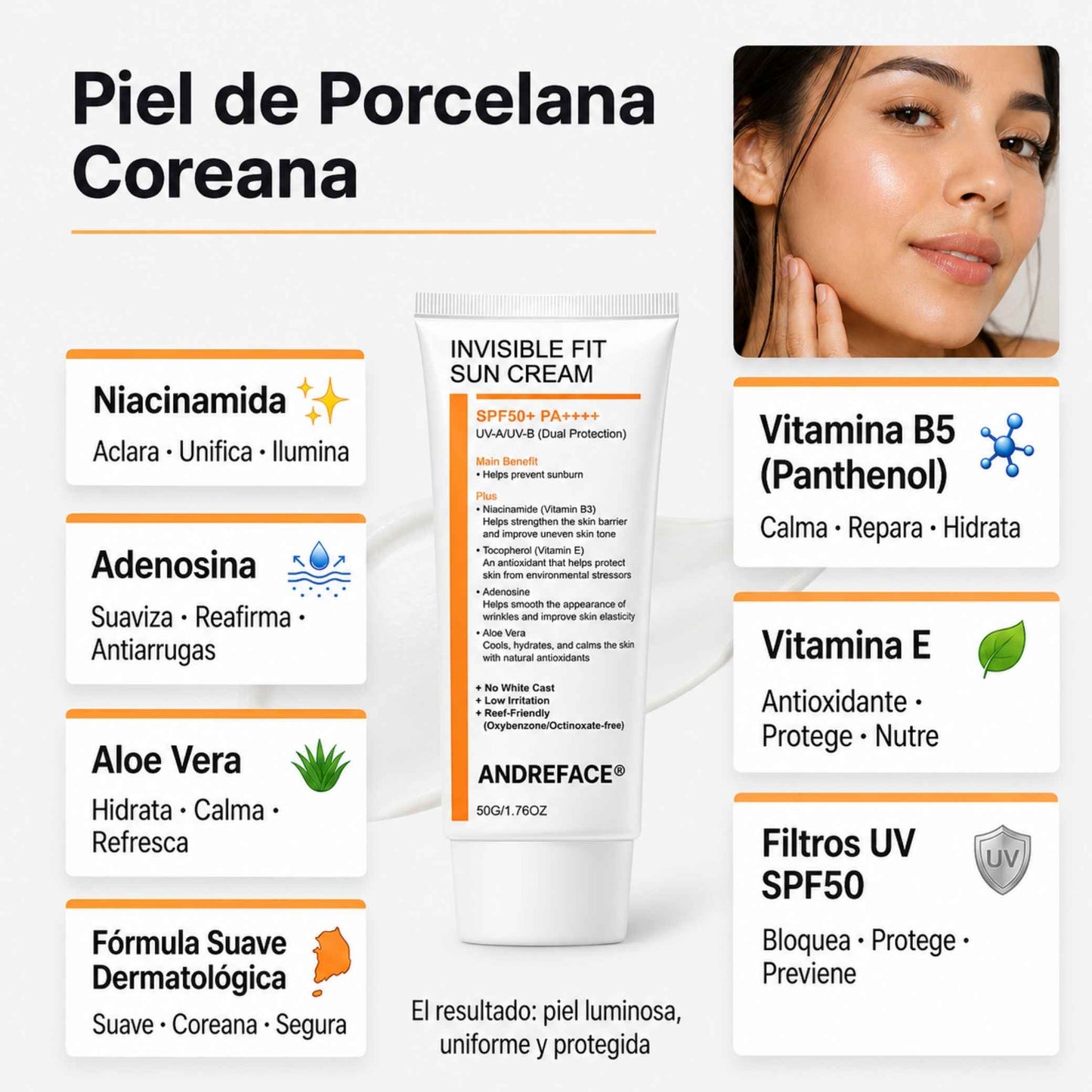 Bloqueador SPF+50