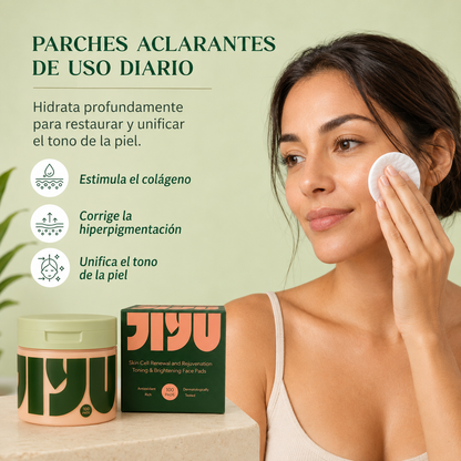 Pads JiYu Despigmentantes y Aclarantes Coreanos