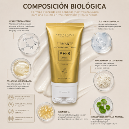 Crema Reafirmante Cuello & Escote AH-8