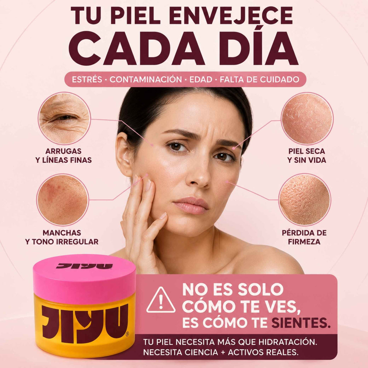 Crema NAD+ Antiedad · Hidratación Profunda