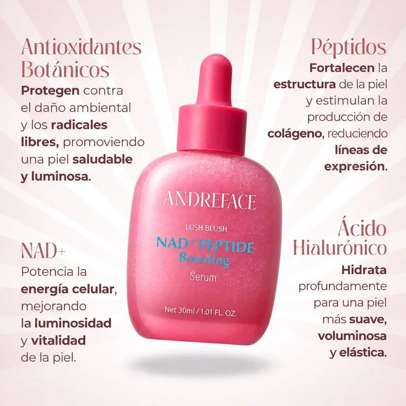 Sérum NAD+ Péptidos · Firmeza y Luz