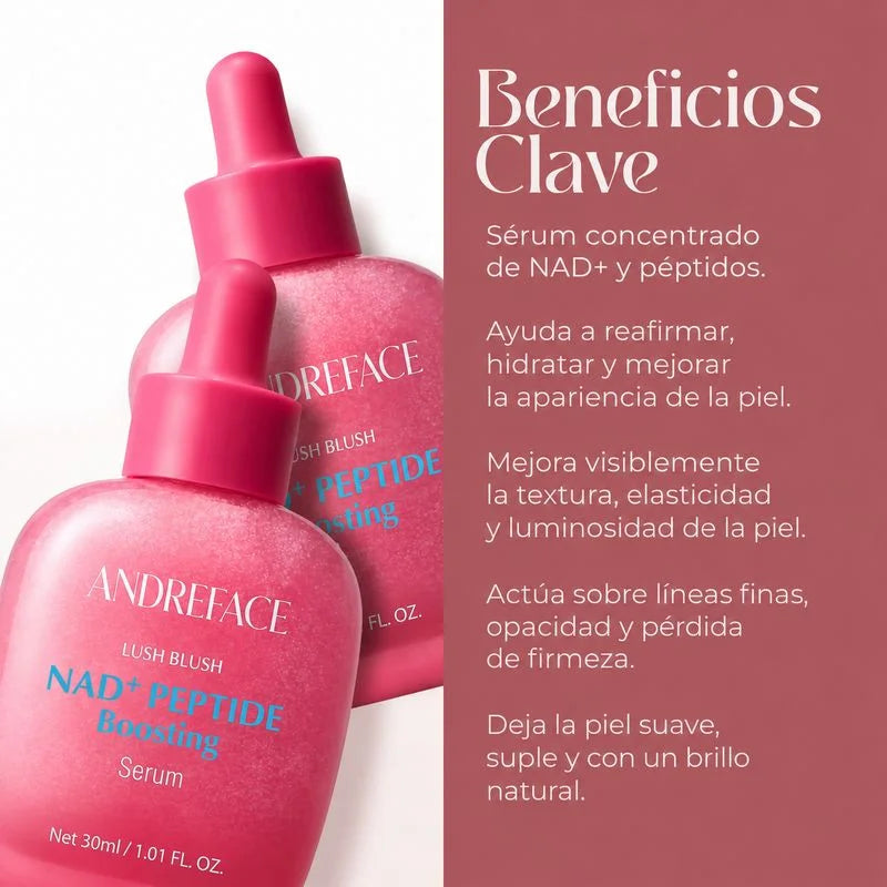 Sérum NAD+ Péptidos · Firmeza y Luz