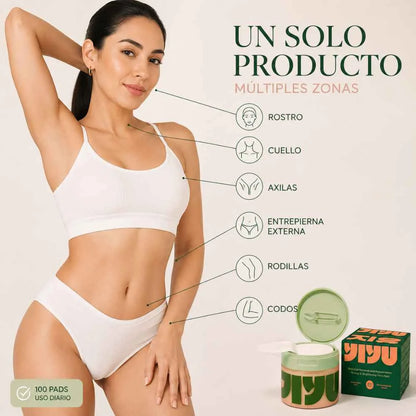JiYu Pads · Aclarantes y Despigmentantes Coreanos