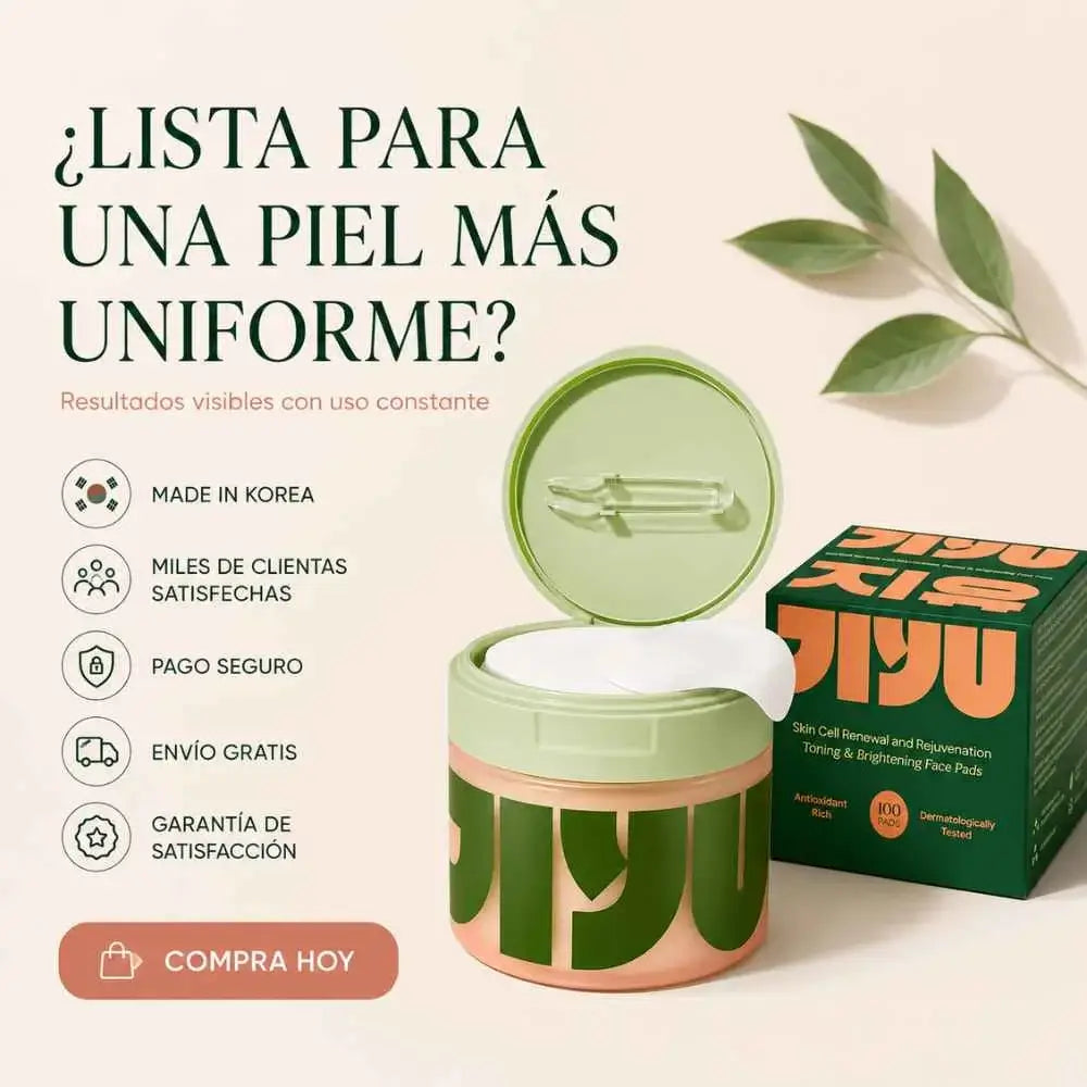 JiYu Pads · Aclarantes y Despigmentantes Coreanos