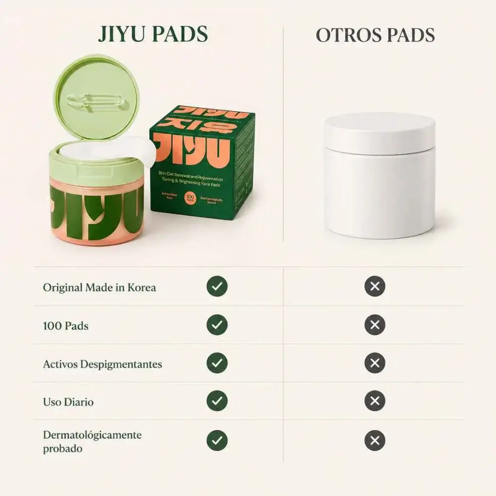 JiYu Pads · Aclarantes y Despigmentantes Coreanos