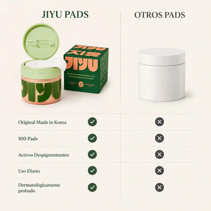 JiYu Pads · Aclarantes y Despigmentantes Coreanos