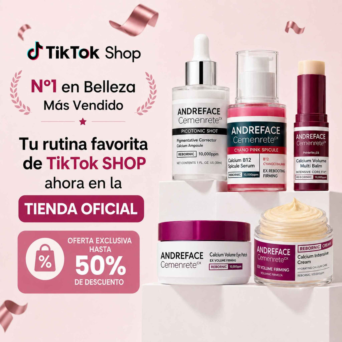 Set Reafirmante Integral Potenciador de Colágeno