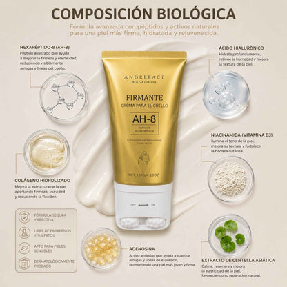 Crema Reafirmante Cuello & Escote AH-8