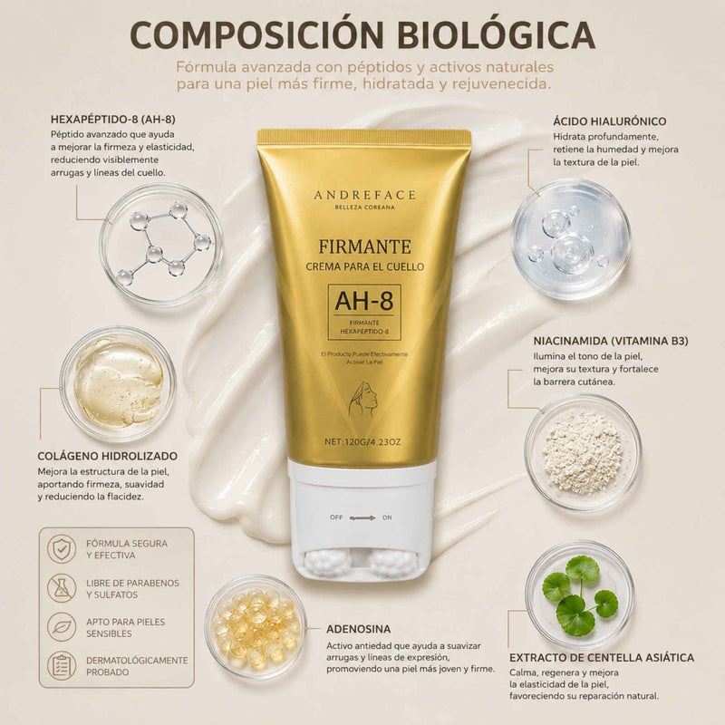 Crema Reafirmante Cuello & Escote AH-8