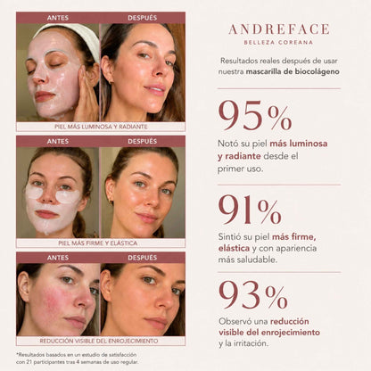 Mascarilla Coreana de Biocolágeno