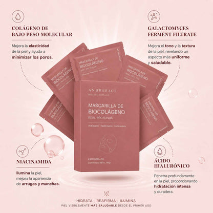Mascarilla Coreana de Biocolágeno